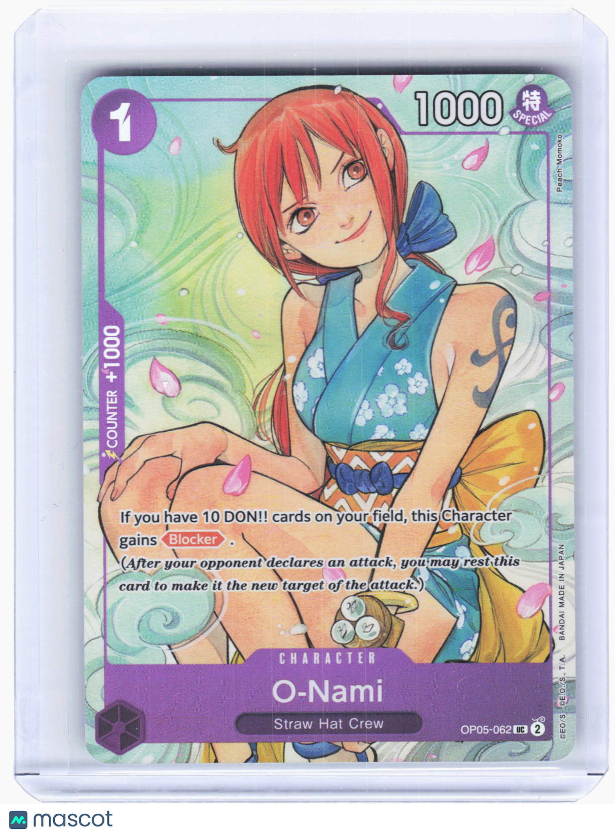 2025 —O-Nami #OP05-062 One Piece Promotion Cards—Uncommon Foil