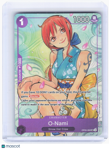 2025 —O-Nami #OP05-062 One Piece Promotion Cards—Uncommon Foil