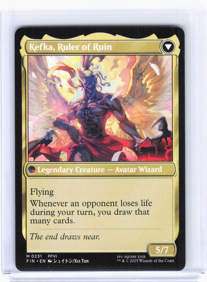 2025 Magic: The Gathering—Kefka, Court Mage #231 FINAL FANTASY—Mythic Non-Foil
