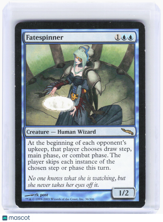 2003 Magic: The Gathering—Fatespinner #36 Mirrodin—Rare Non-Foil (MP)