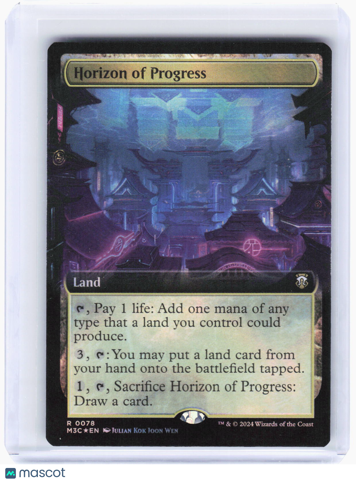 2024 Magic: The Gathering—Horizon of Progress (Ripple Foil) #78 (M3C)—Rare Foil