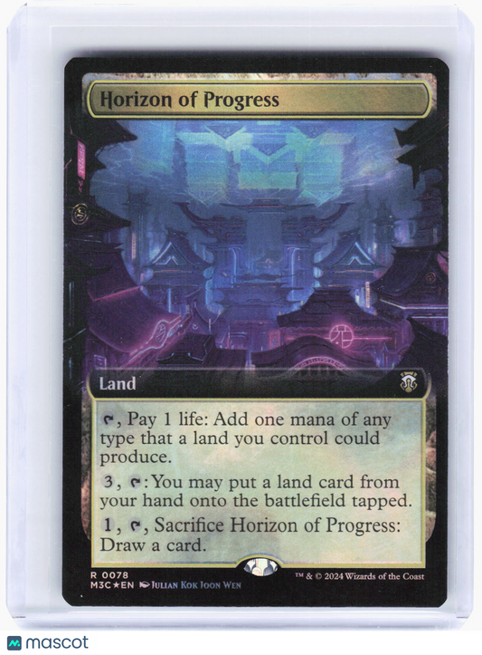 2024 Magic: The Gathering—Horizon of Progress (Ripple Foil) #78 (M3C)—Rare Foil