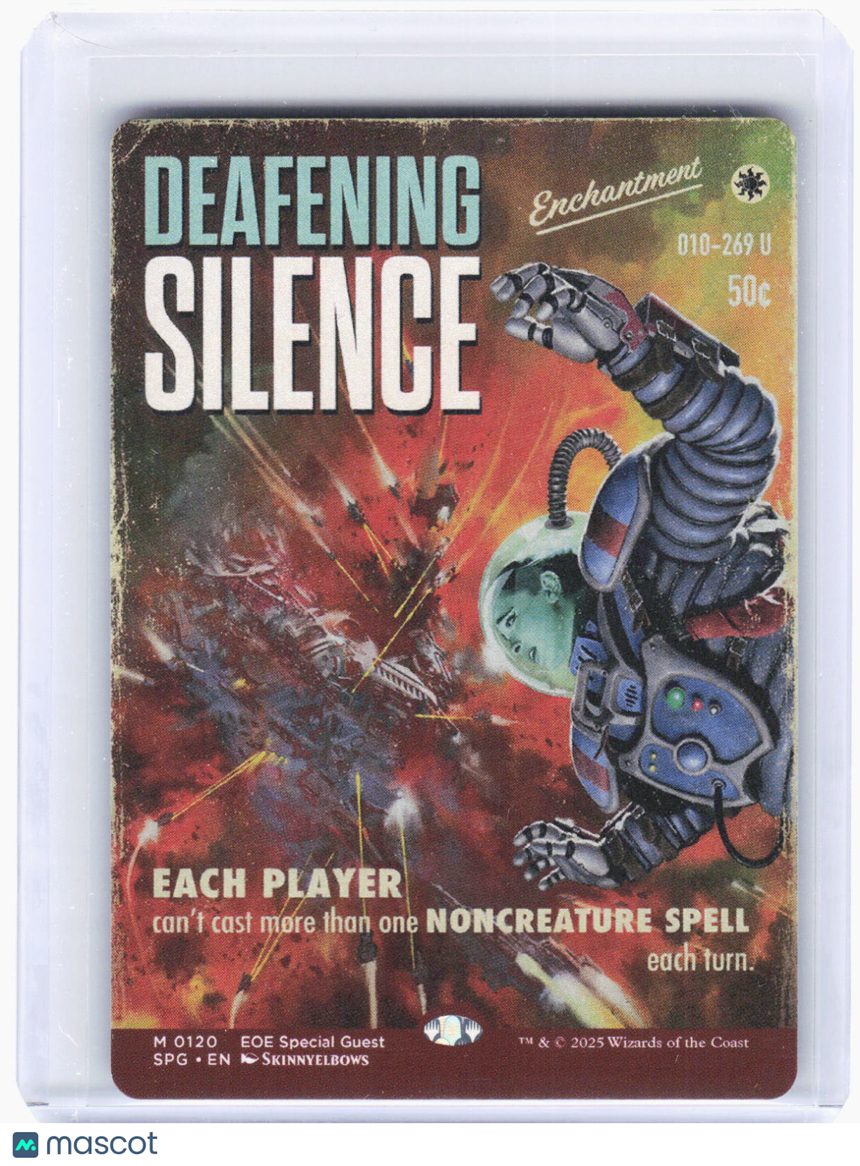 2025 Magic: The Gathering—Deafening Silence (Showcase)#120 (SPG)—Mythic Non-Foil