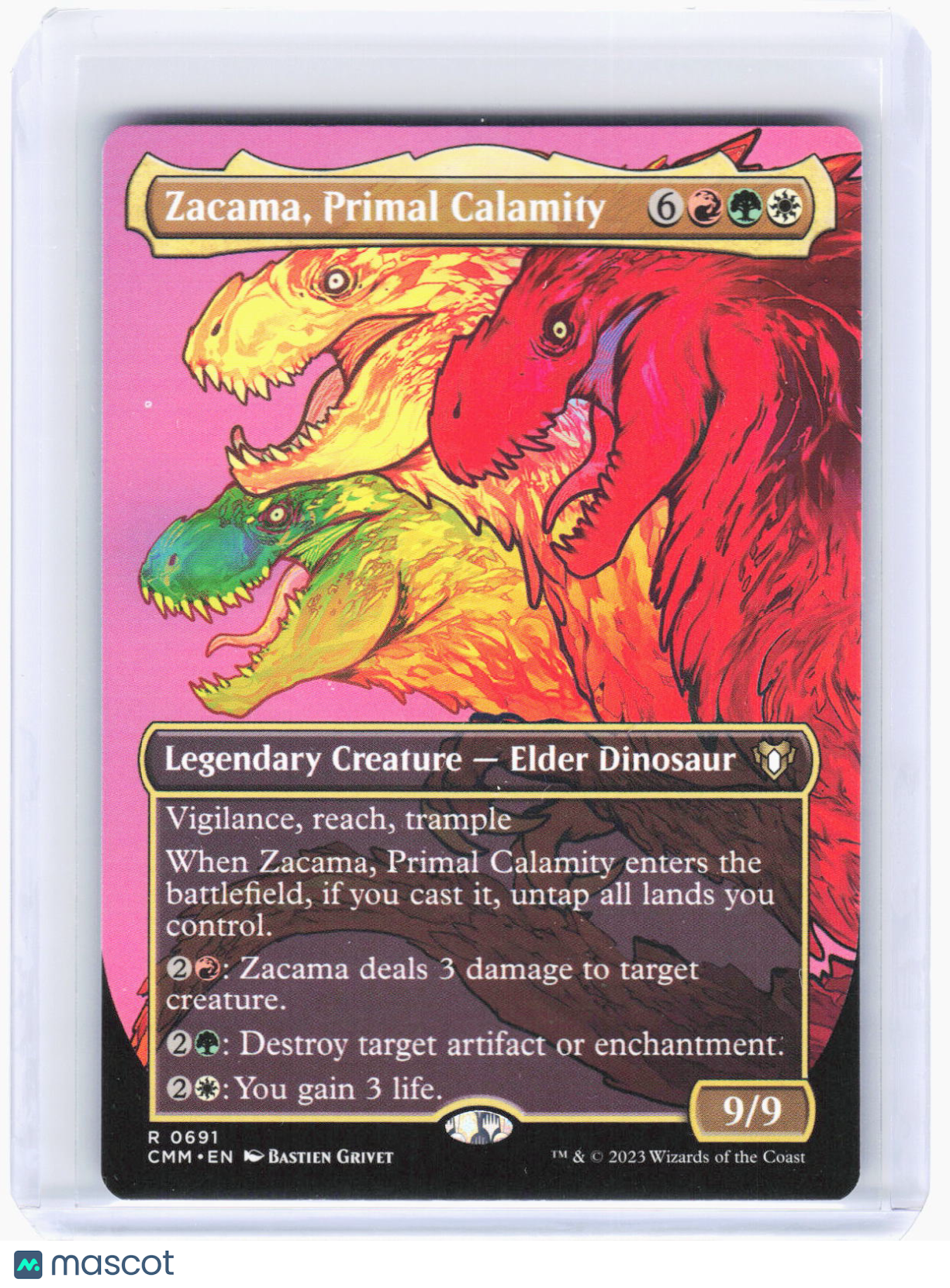 2023 Magic: The Gathering—Zacama, Primal Calamity #691 (CMM)—Rare Non-Foil
