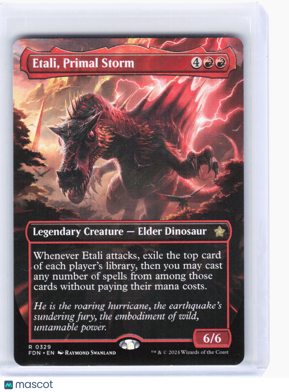 2024 Magic: The Gathering—Etali, Primal Storm #329 (FDN)—Rare Non-Foil