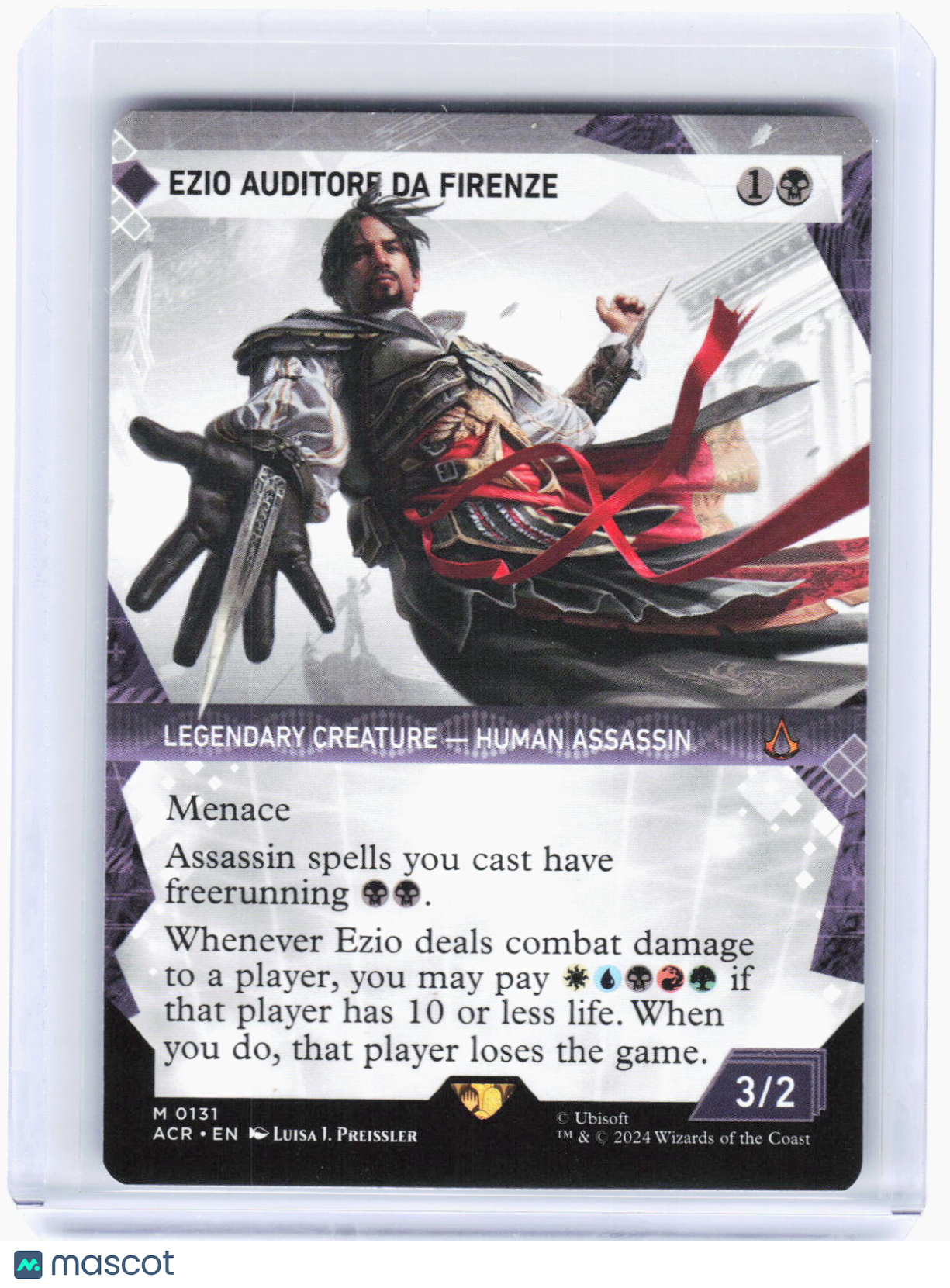 2024 Magic: The Gathering—Ezio Auditore da Firenze #131 (ACR)—Mythic Non-Foil