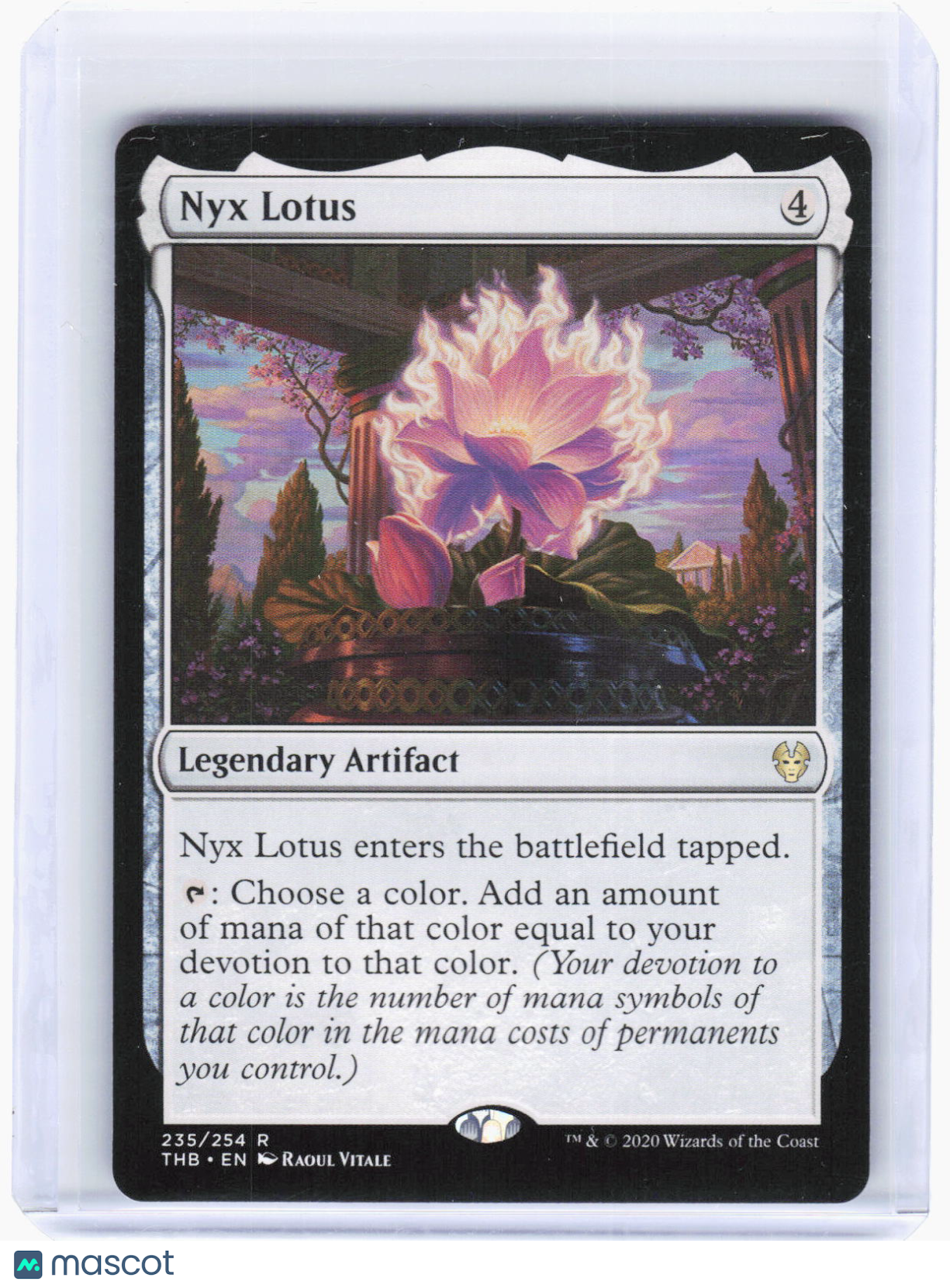 2020 Magic: The Gathering—Nyx Lotus #235 Theros Beyond Death—Rare Non-Foil