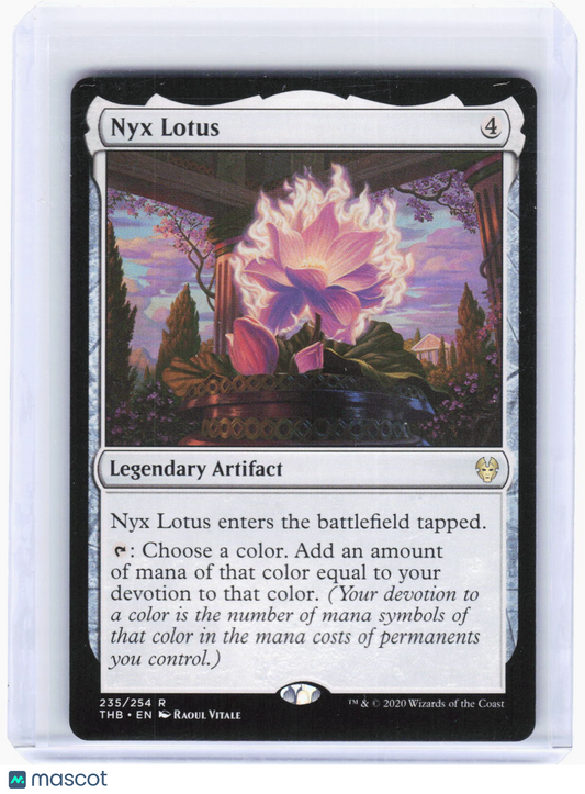 2020 Magic: The Gathering—Nyx Lotus #235 Theros Beyond Death—Rare Non-Foil