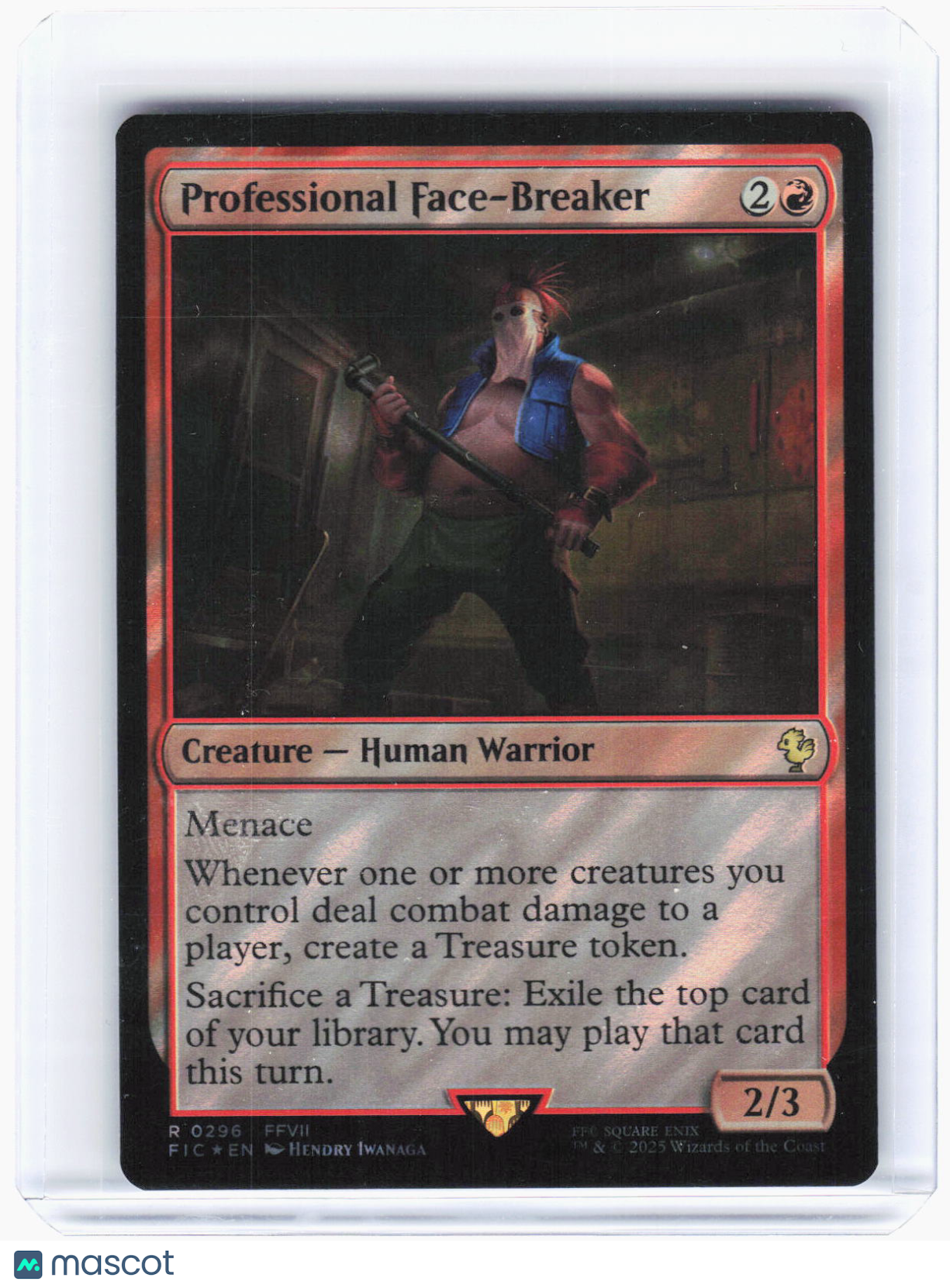 2023 Magic: The Gathering—Professional Face-Breaker #296 (FIC)—Rare Foil