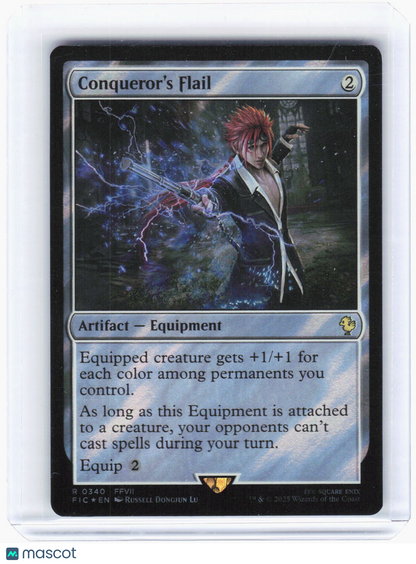 2023 Magic: The Gathering—Conqueror's Flail (Surge Foil) #340 (FIC)—Rare Foil