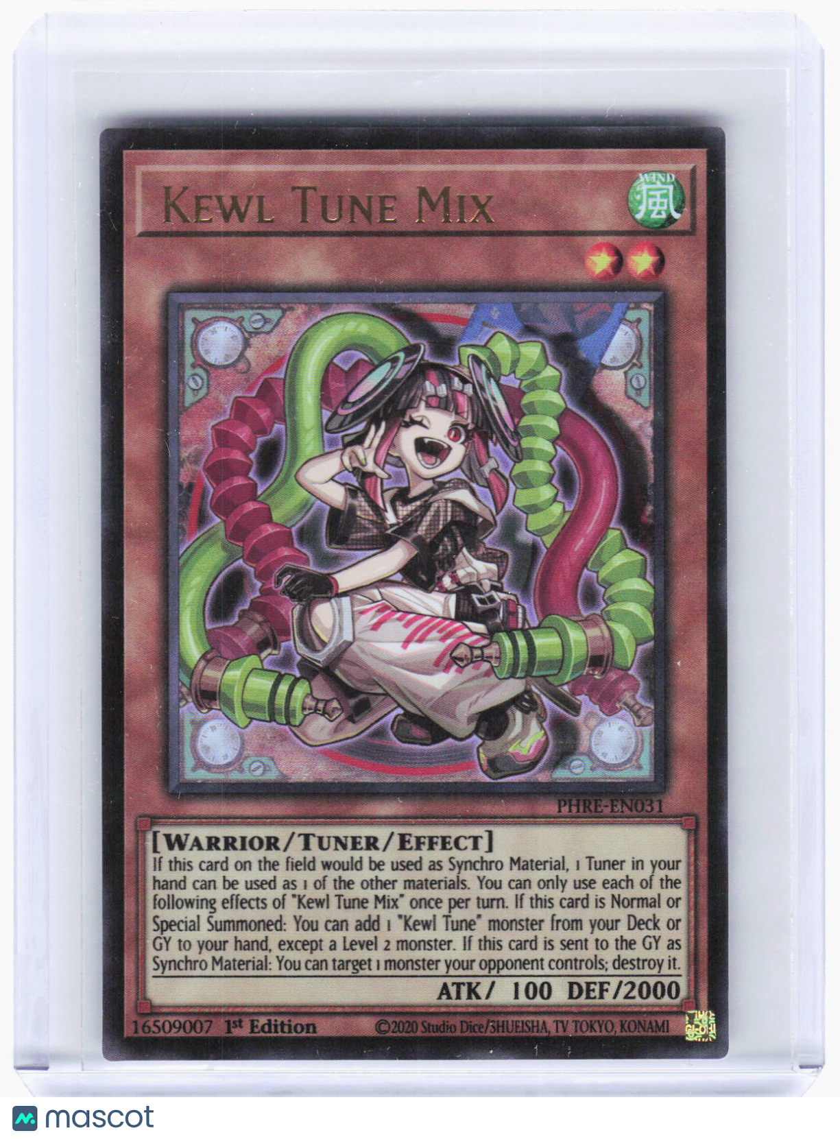 2025 Yu-Gi-Oh!—Kewl Tune Mix #PHRE-EN031 Phantom Revenge—CR Foil 1st ED