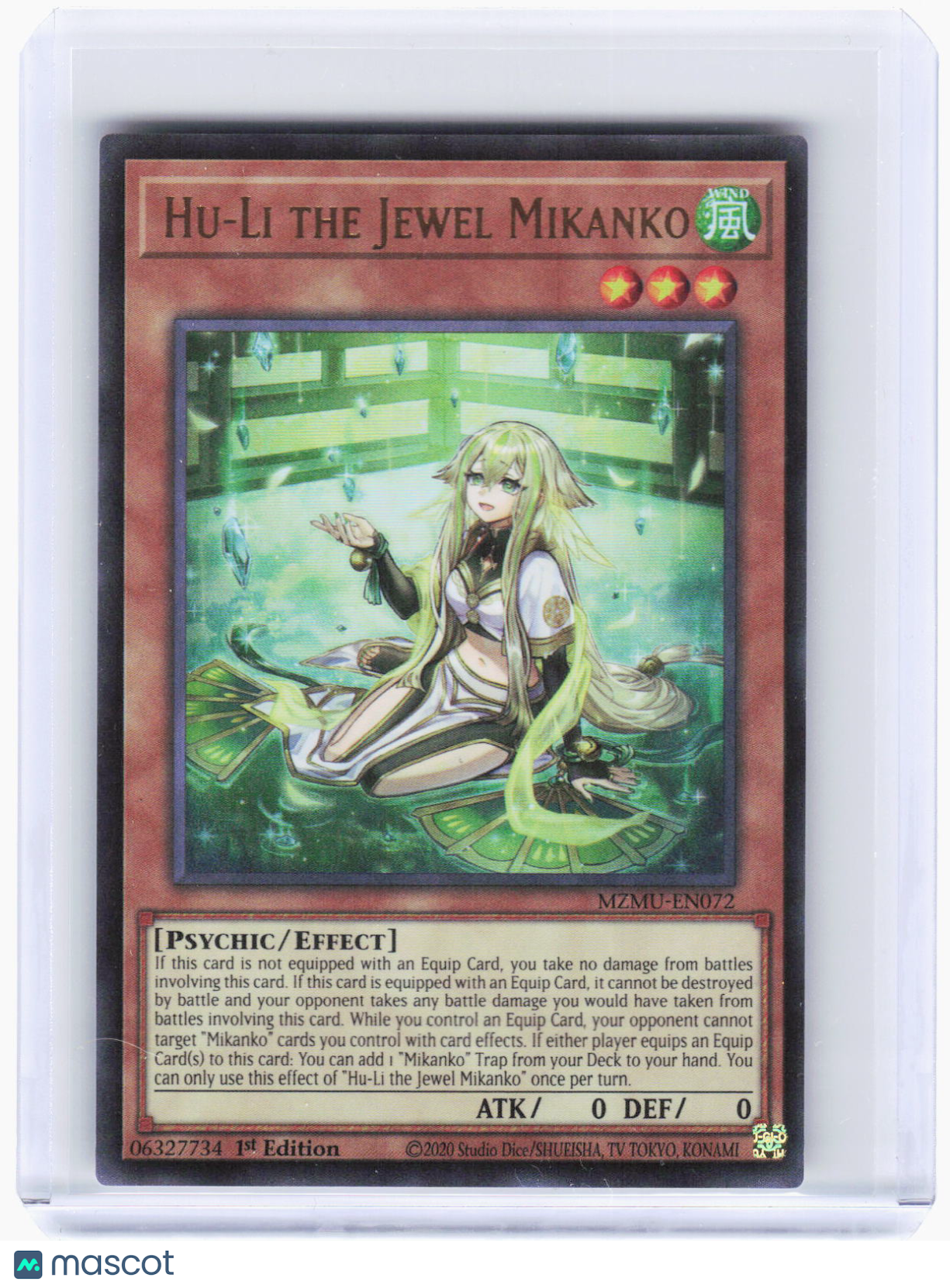 2026 YuGiOh!—Hu-Li the Jewel Mikanko #MZMU-EN072 Maze of Muertos—UR Foil 1st ED