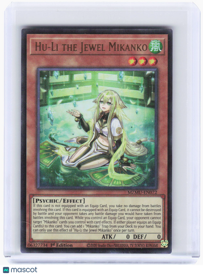 2026 YuGiOh!—Hu-Li the Jewel Mikanko #MZMU-EN072 Maze of Muertos—UR Foil 1st ED