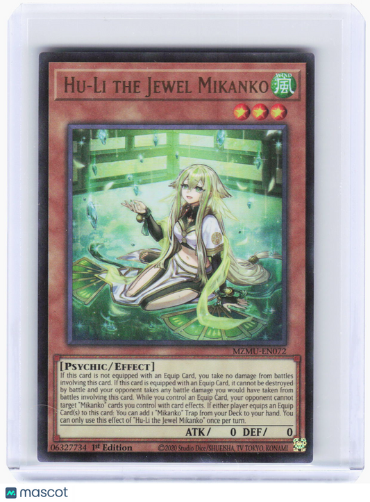 2026 YuGiOh!—Hu-Li the Jewel Mikanko #MZMU-EN072 Maze of Muertos—UR Foil 1st ED