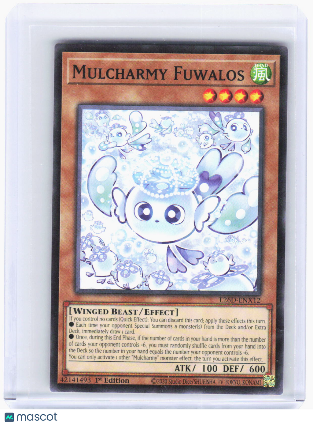 2026 YuGiOh!—Mulcharmy Fuwalos #L26D-ENX12 (L26D)—Common Non-Foil