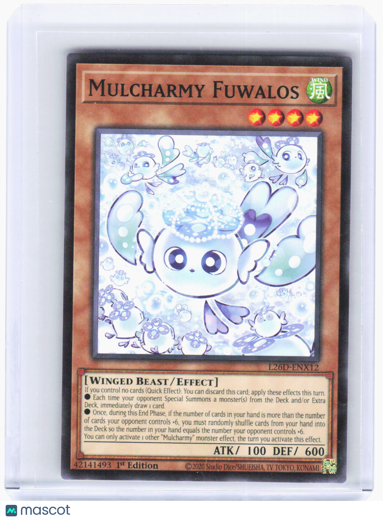 2026 YuGiOh!—Mulcharmy Fuwalos #L26D-ENX12 (L26D)—Common Non-Foil