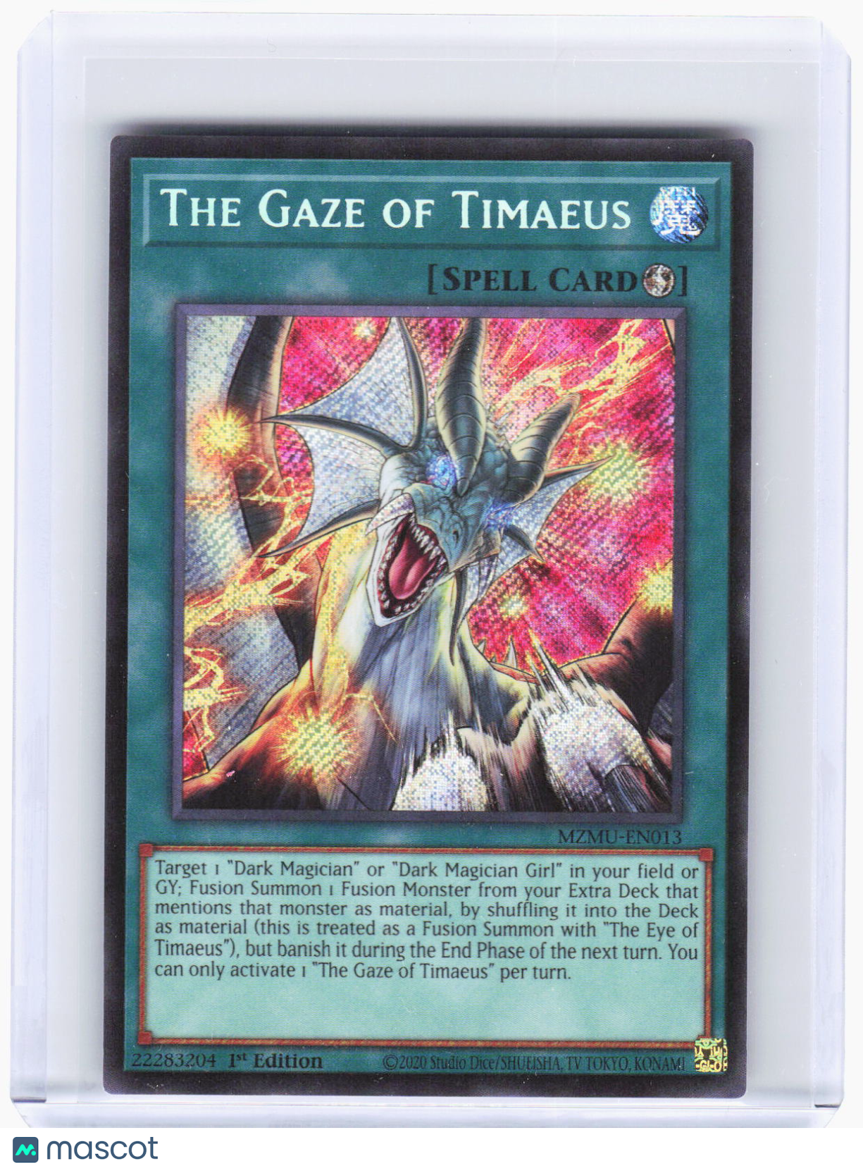 2024 YuGiOh!—The Gaze of Timaeus #MZMU-EN013 Maze of Muertos—SR Foil 1st Ed