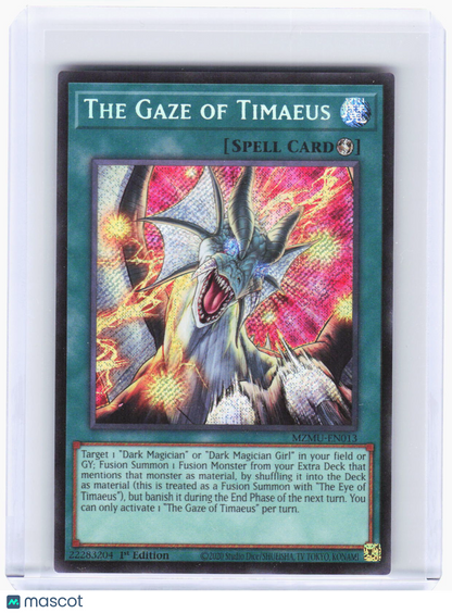 2024 YuGiOh!—The Gaze of Timaeus #MZMU-EN013 Maze of Muertos—SR Foil 1st Ed