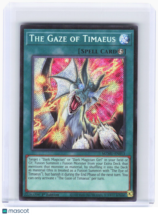 2024 YuGiOh!—The Gaze of Timaeus #MZMU-EN013 Maze of Muertos—SR Foil 1st Ed