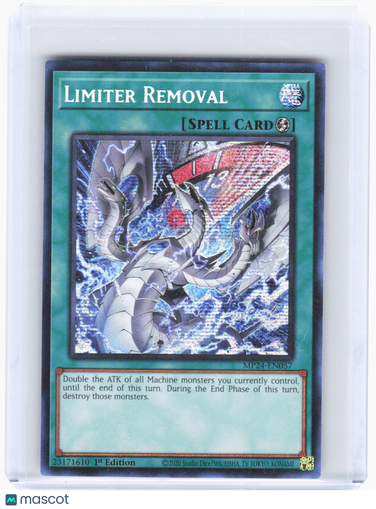 2024 YuGiOh!—Limiter Removal (Alt Art) #MP24-EN057—Prismatic SR Foil 1st ED