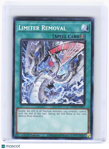2024 YuGiOh!—Limiter Removal (Alt Art) #MP24-EN057—Prismatic SR Foil 1st ED