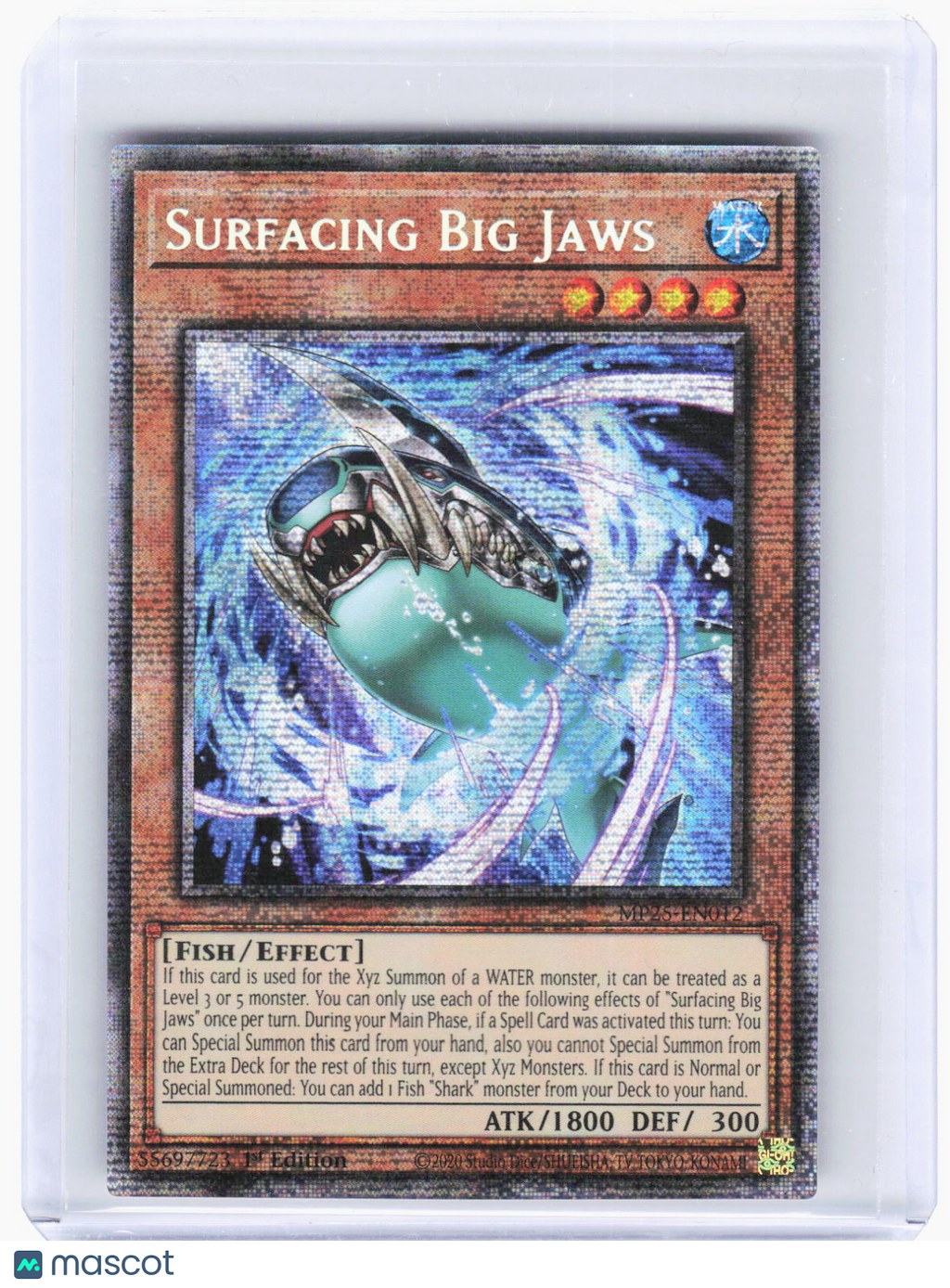 2024 YuGiOh!—Surfacing Big Jaws #ROTA-EN001 (ROTA)—QCSR Foil 1st ED