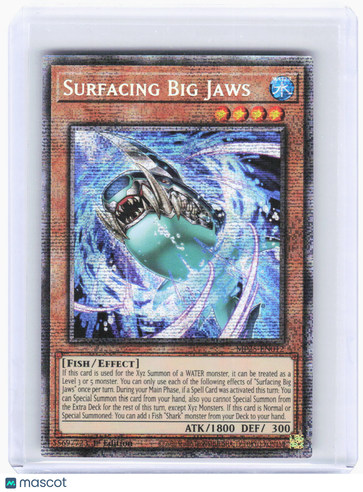 2024 YuGiOh!—Surfacing Big Jaws #ROTA-EN001 (ROTA)—QCSR Foil 1st ED