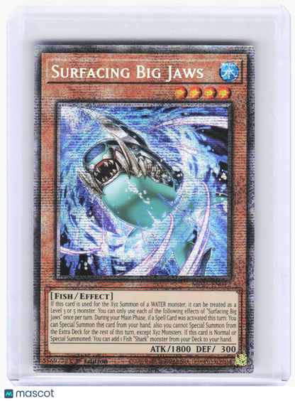 2024 YuGiOh!—Surfacing Big Jaws #ROTA-EN001 (ROTA)—QCSR Foil 1st ED