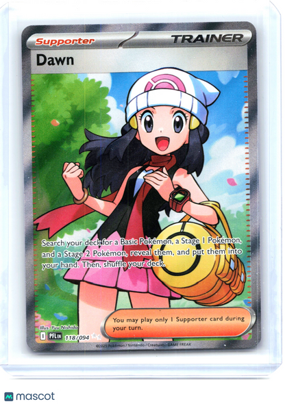 2025 Pokemon—Dawn #118/94 Phantasmal Flames—Ultra Rare Holo