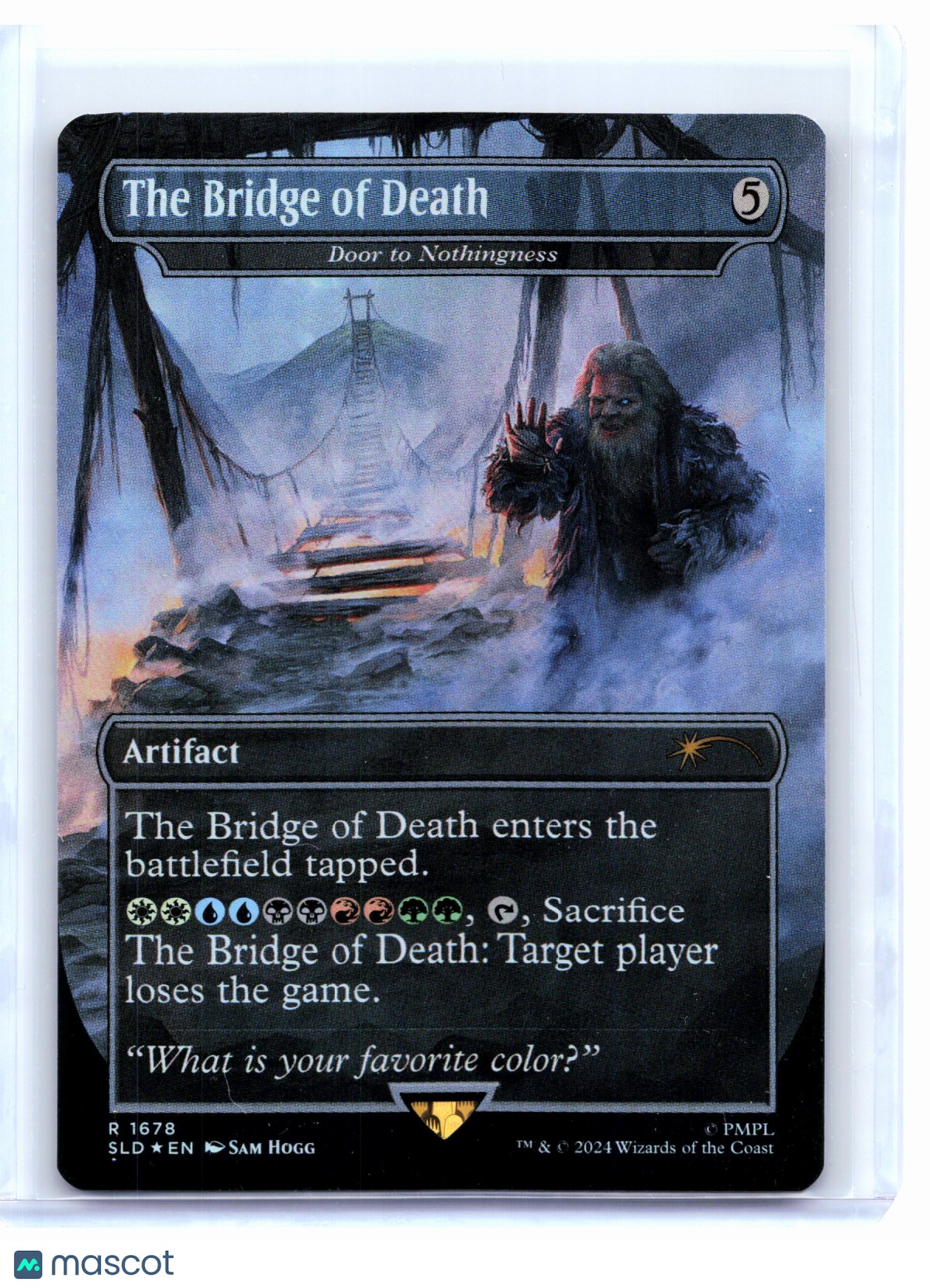 2024 Magic: The Gathering—The Bridge of Death #1678 Secret Lair Drop—Rare Foil