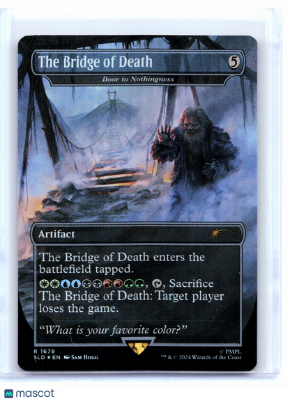 2024 Magic: The Gathering—The Bridge of Death #1678 Secret Lair Drop—Rare Foil