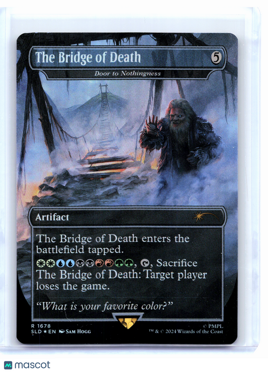 2024 Magic: The Gathering—The Bridge of Death #1678 Secret Lair Drop—Rare Foil