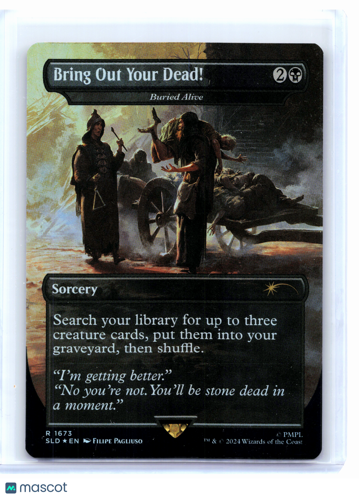 2024 Magic: TG—Bring Out Your Dead! #1673 Secret Lair Drop—Rare Foil