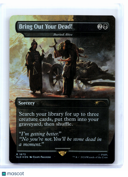 2024 Magic: TG—Bring Out Your Dead! #1673 Secret Lair Drop—Rare Foil