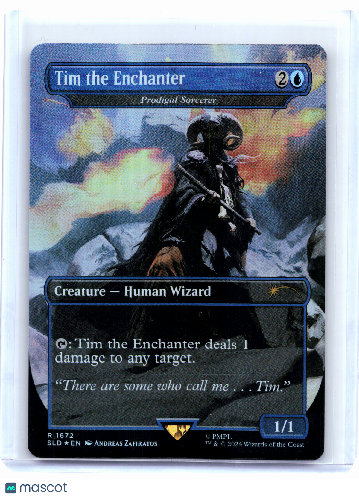 2024 Magic: The Gathering—Tim the Enchanter #1672 Secret Lair Drop—Rare Foil
