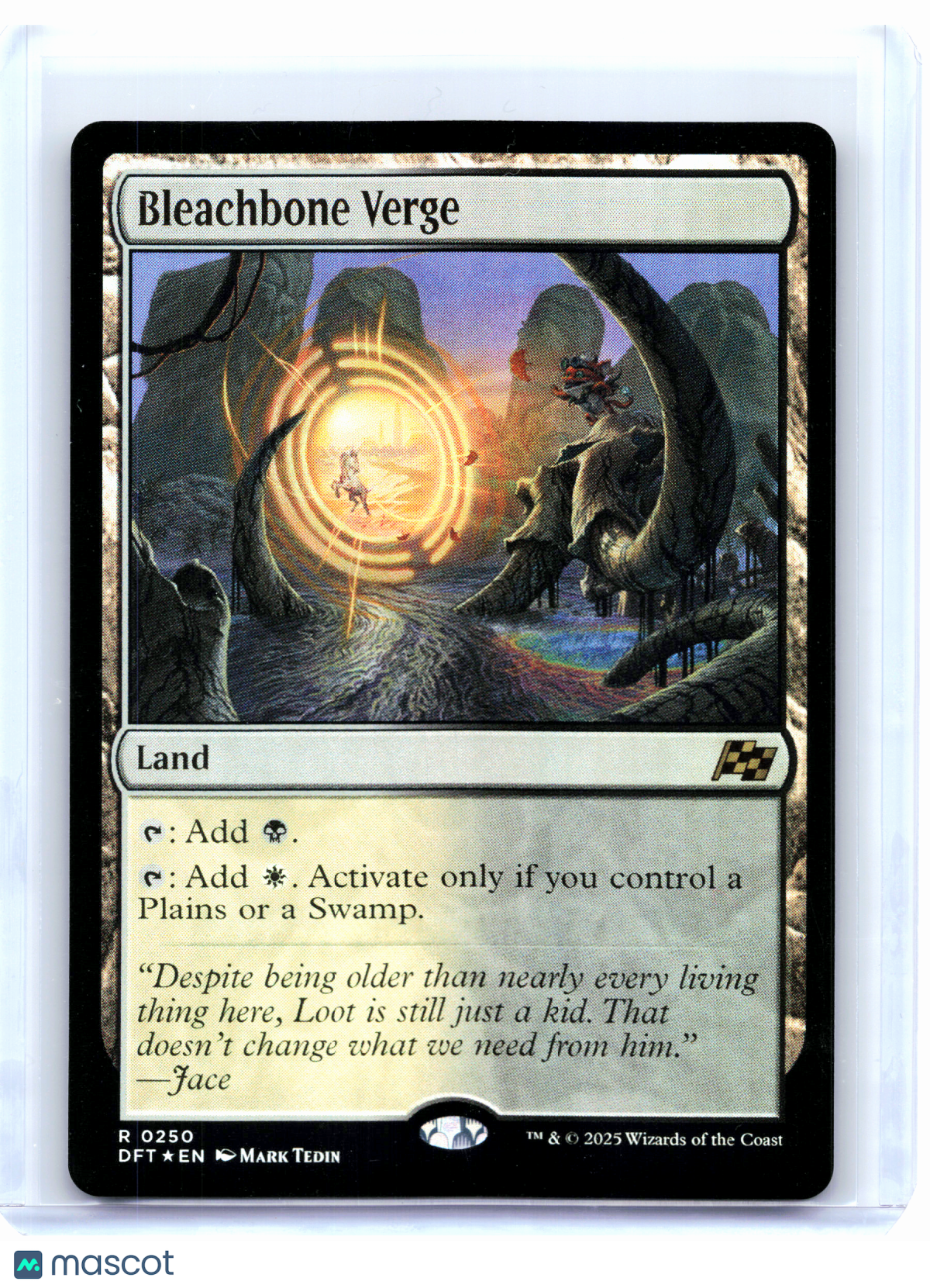 2025 Magic: The Gathering—Bleachbone Verge #0250 Aetherdrift—Rare Foil