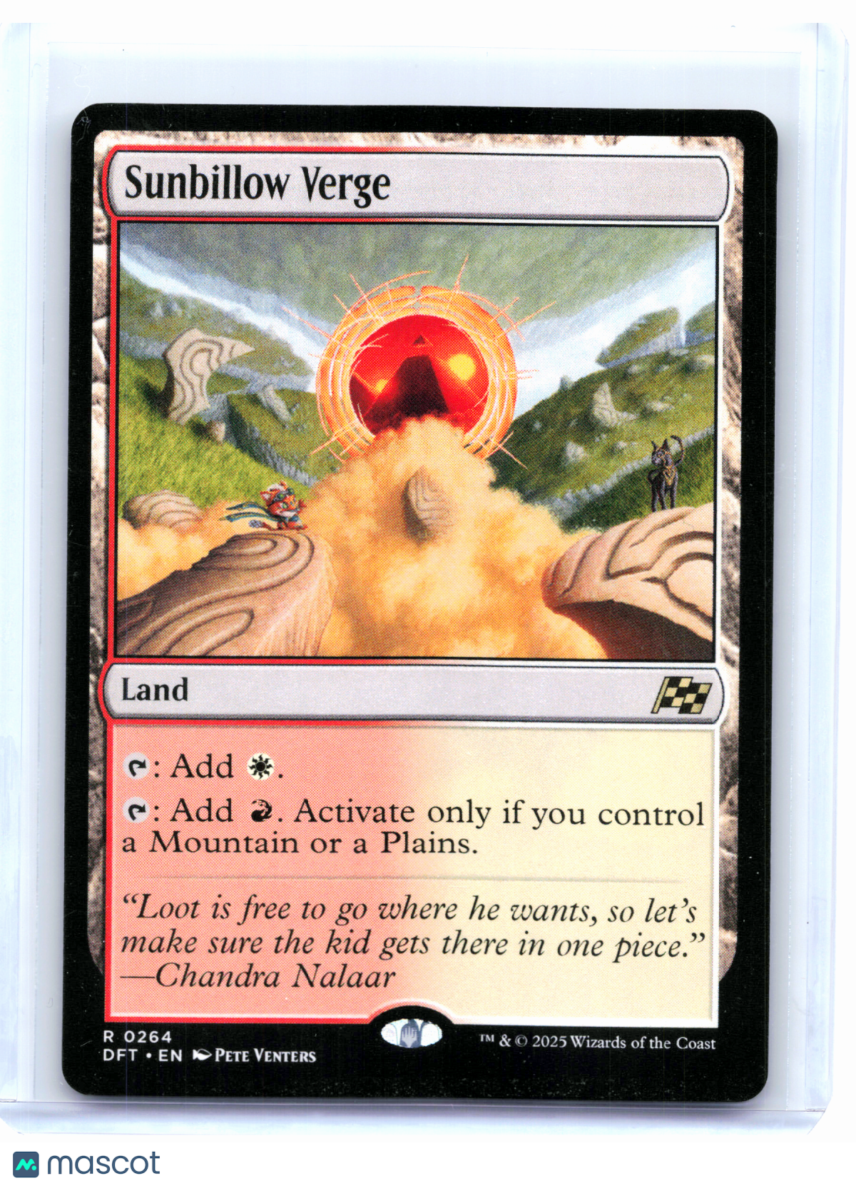 2025 Magic: The Gathering—Sunbillow Verge #0264 Aetherdrift—Rare Nonfoil