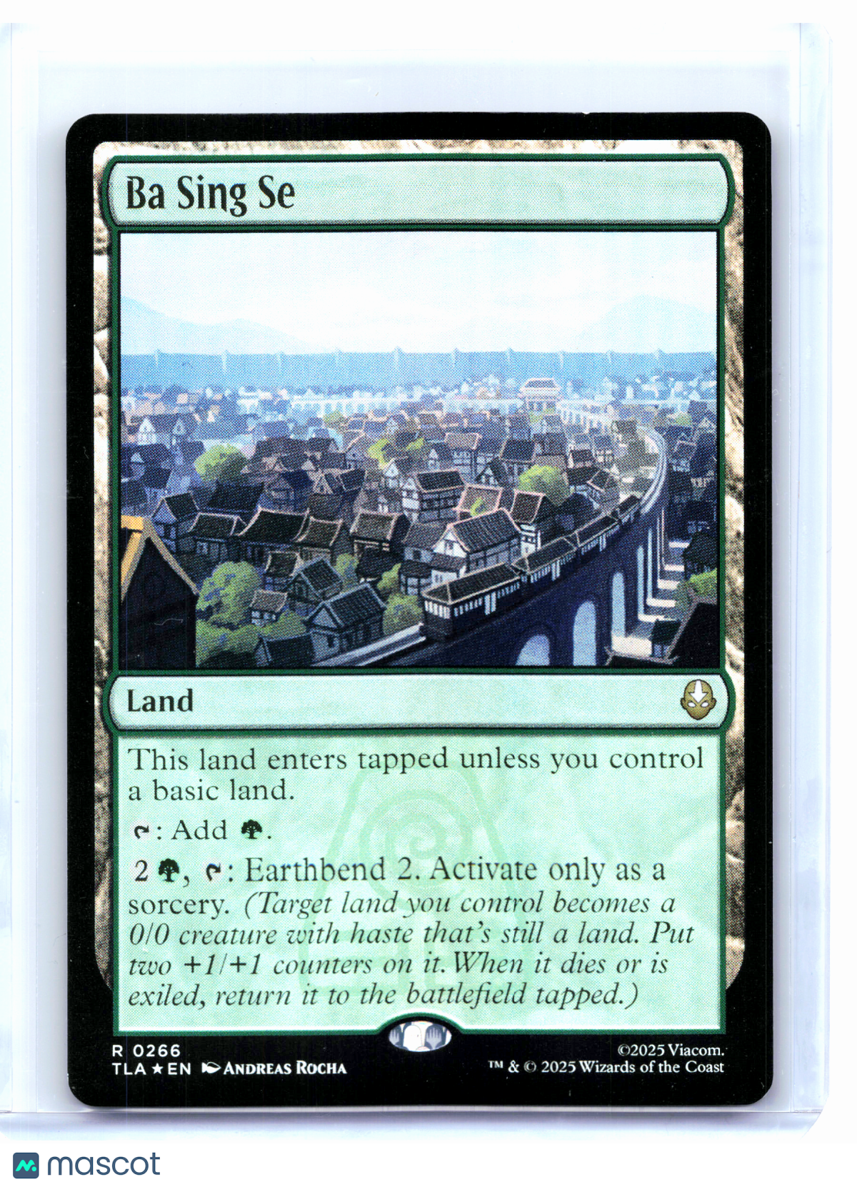 2025 Magic: The Gathering—Ba Sing Se #0266 Avatar: The Last Airbender—Rare Foil