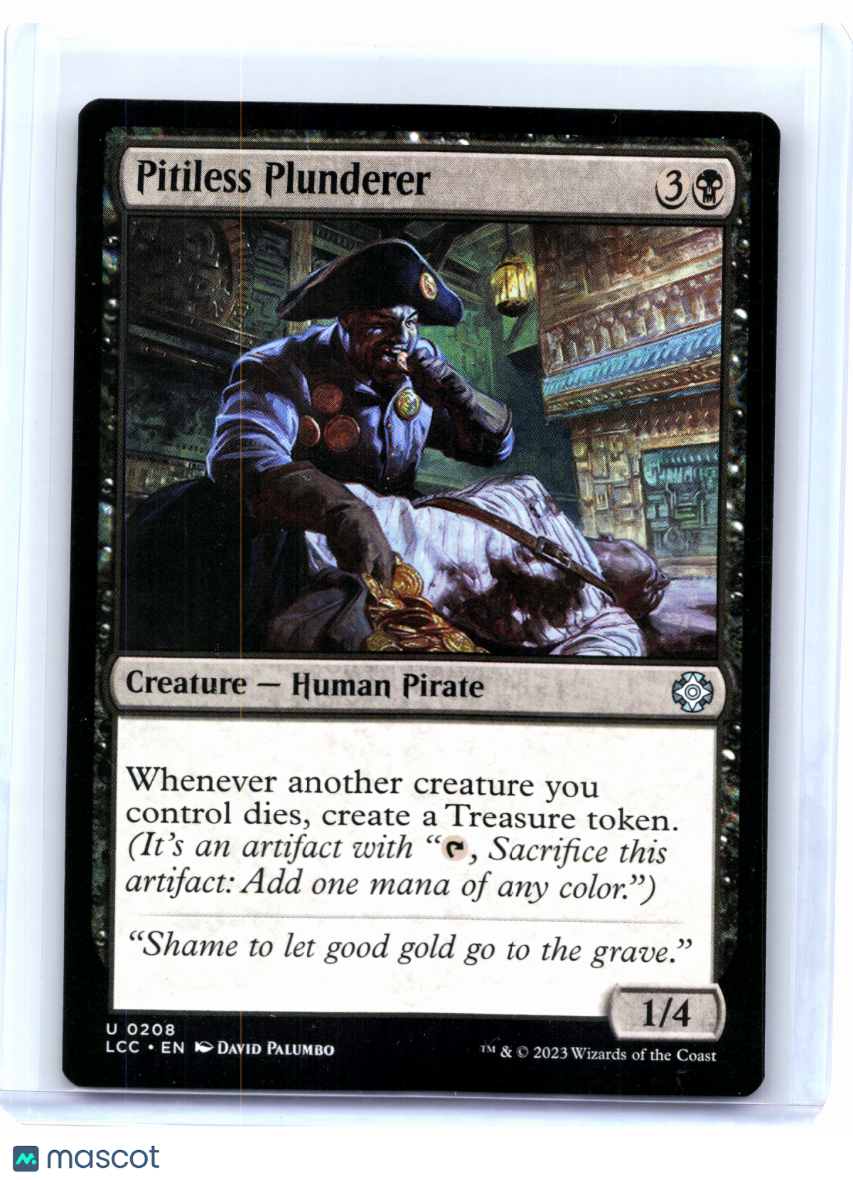 2023 Magic: The Gathering—Pitiless Plunderer #0208 LCC—Uncommon Nonfoil