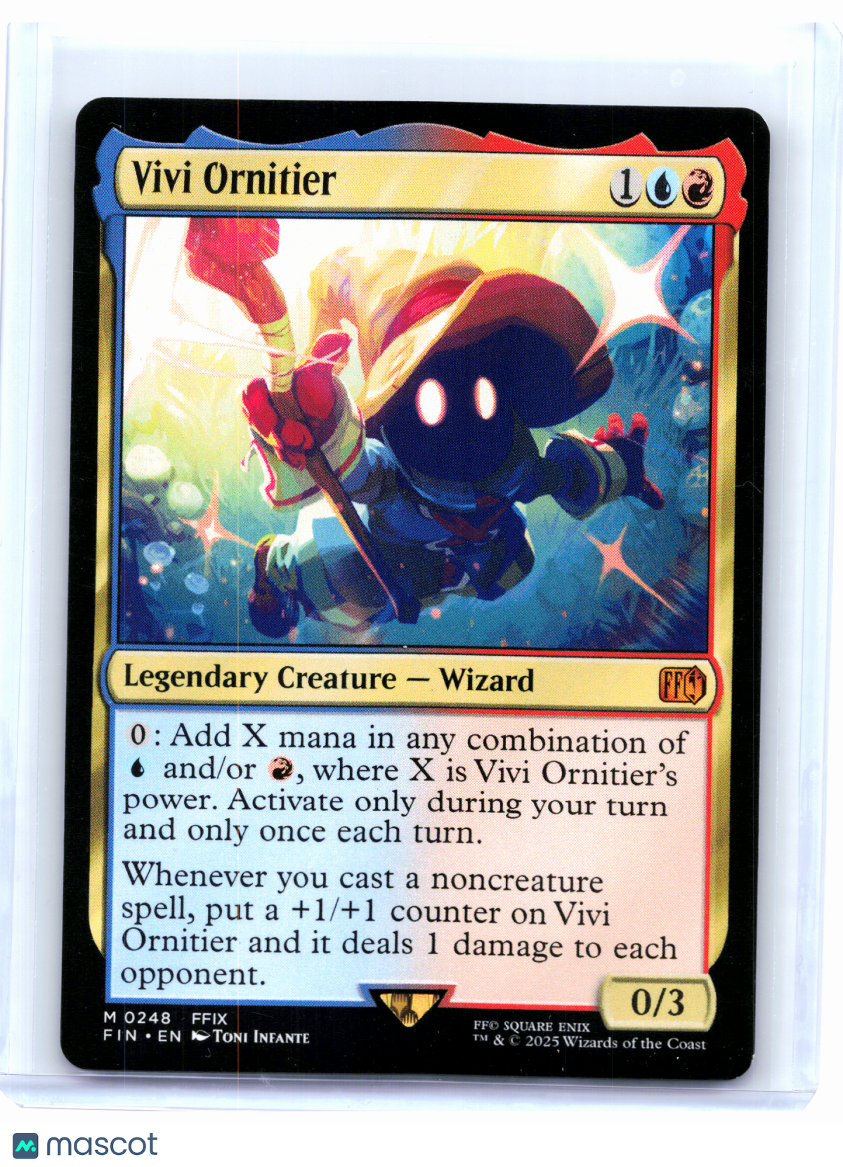 2025 Magic: The Gathering—Vivi Ornitier #0248 FINAL FANTASY—Mythic Nonfoil