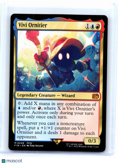 2025 Magic: The Gathering—Vivi Ornitier #0248 FINAL FANTASY—Mythic Nonfoil