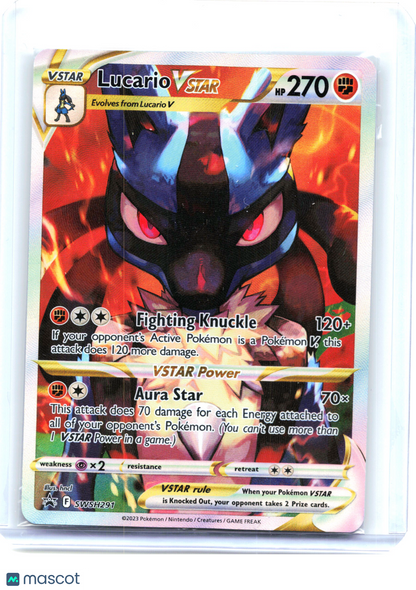 2023 Lucario VSTAR #SWSH291 Sword & Shield Promo Cards—Black Star Promo (Sealed)