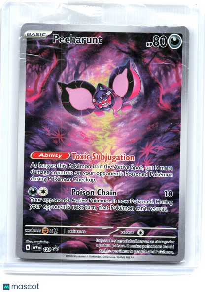 2024 Pokemon—Pecharunt 129 Scarlet & Violet Promos—Black Star Promo Holo(Sealed)