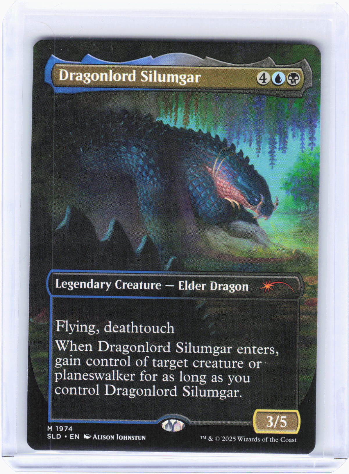 2025 Magic: The Gathering—Dragonlord Silumgar #1974 (SLD)—Mythic Non-Foil