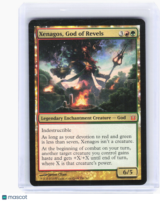 2014 Magic: The Gathering—Xenagos, God of Revels #156 (BNG)—Mythic Non-Foil