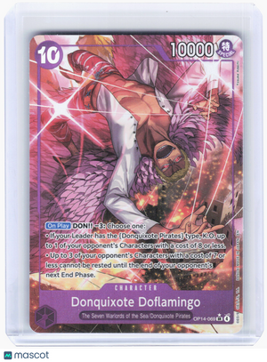 2026 One Piece Card Game—Donquixote Doflamingo #OP14-069—SR Holo (Alternate Art)