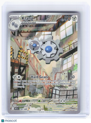 2025 Pokemon—Klang #140 Black Bolt—Illustration Rare Holo [Lightly Played]