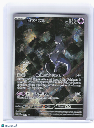 2023 Pokemon—Mewtwo #052 Scarlet & Violet—Black Star Promo Holo [Lightly Played]