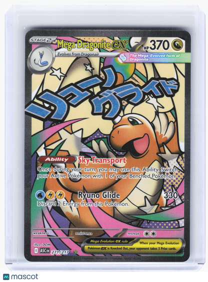 2026 Pokemon—Mega Dragonite ex #271 Ascended Heroes—Mega Attack Rare Holo