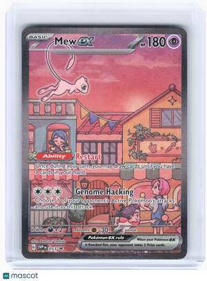 2023 Pokemon—Mew ex #053 Scarlet & Violet Promo Cards—Black Star Promo Holo